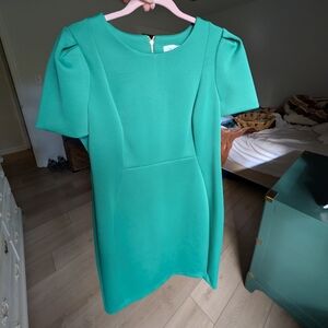 Calvin Klein Vibrant Green Mini Dress